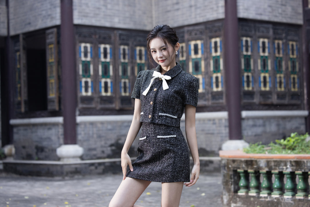 Jin Yuè Maison Bow Set Wear