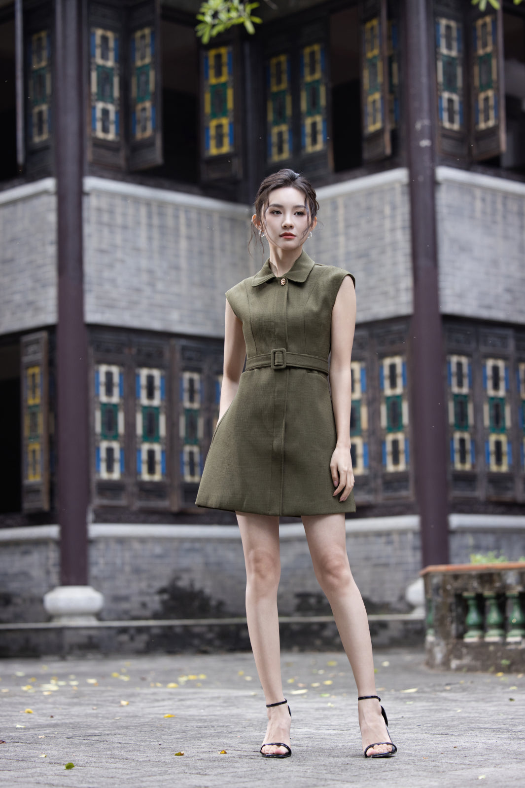 Jin Yuè Euro Short Dress