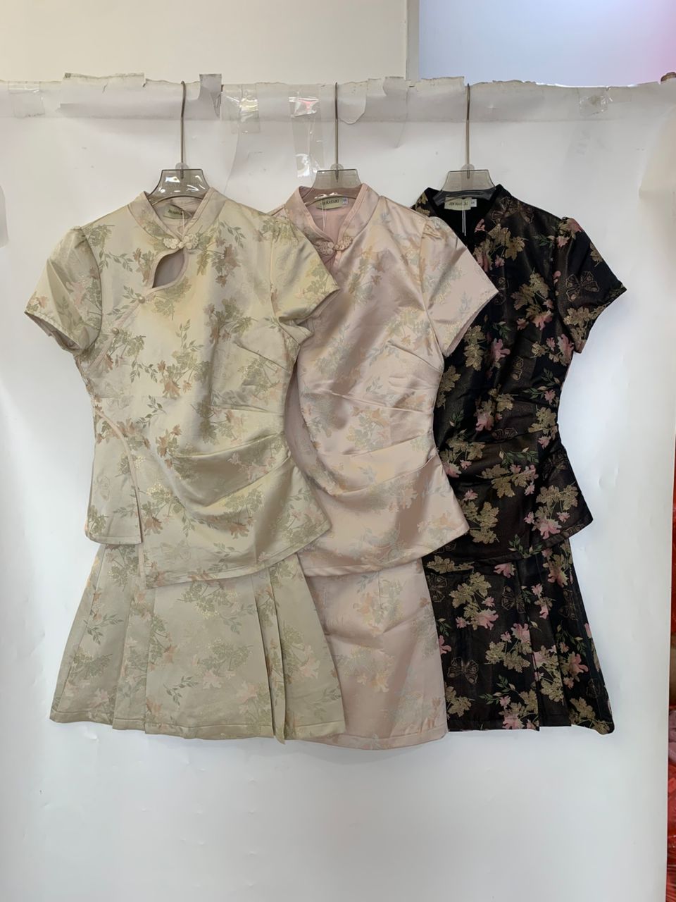 Rossie Designer Qi Pao Set