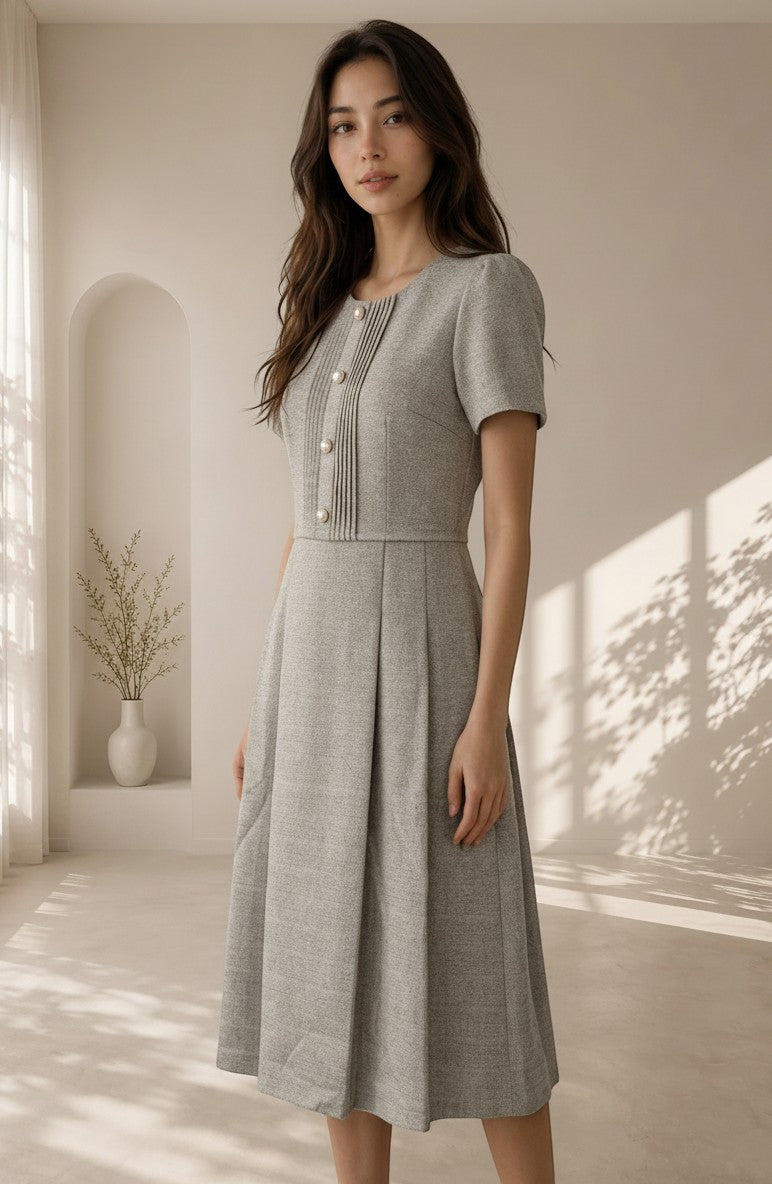 Estelle Chic Midi Dress