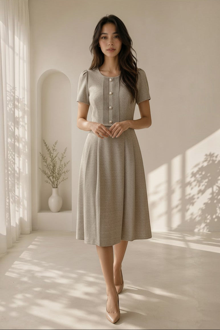 Estelle Chic Midi Dress
