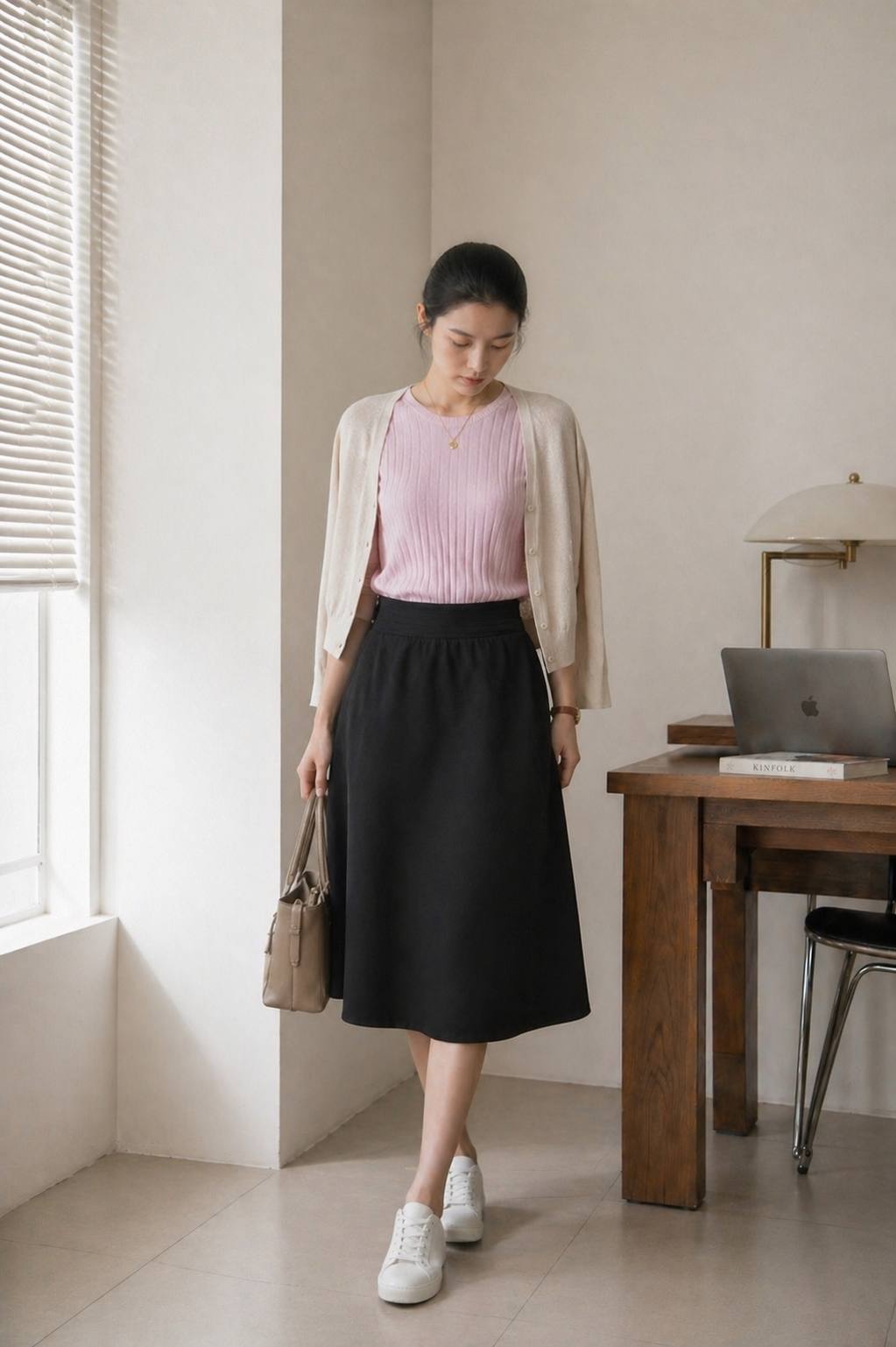 Hana Essential Rib Knit Top