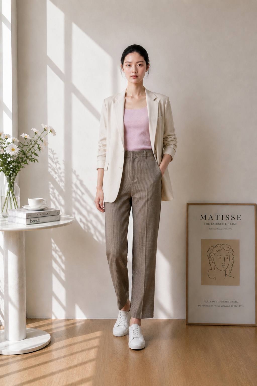 Hana Square Knit Top