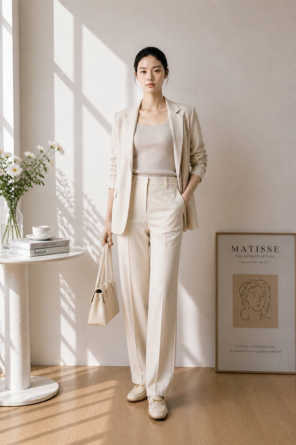 Hana Square Knit Top