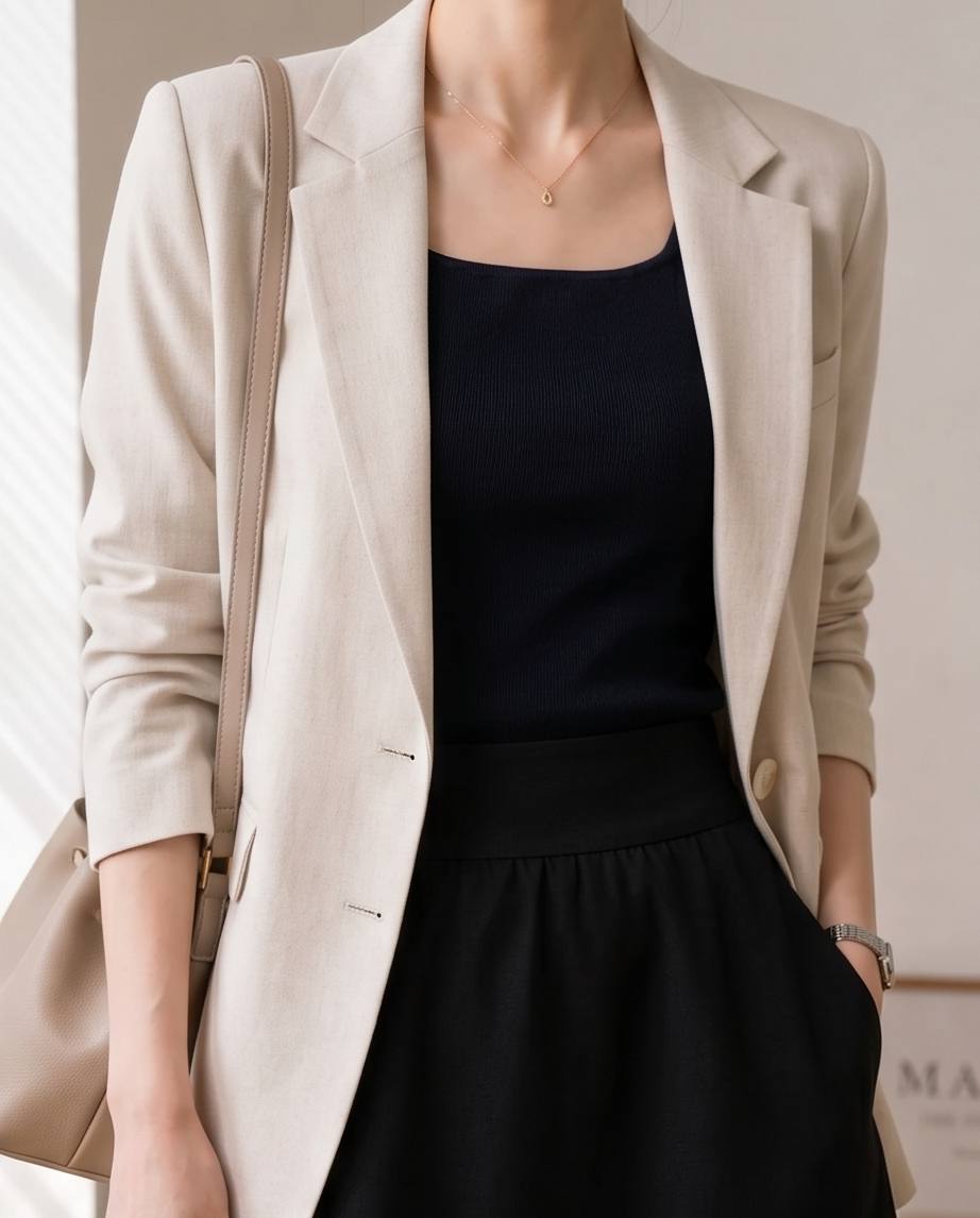 Hana Square Knit Top