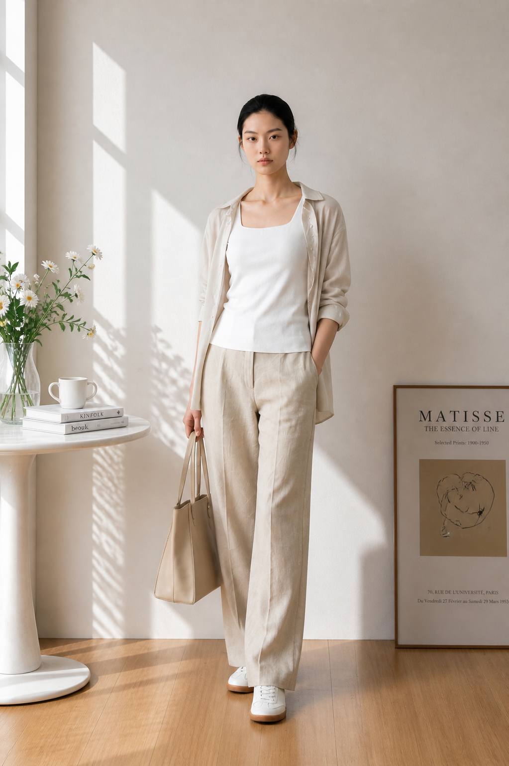 Hana Square Knit Top