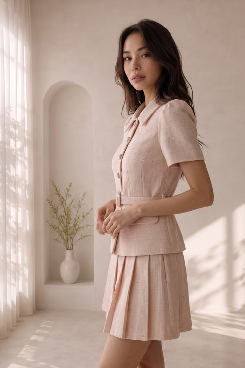 Estelle Grace Pleated Set