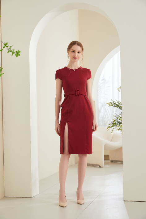 Alisa Old Shang Hai Midi Dress