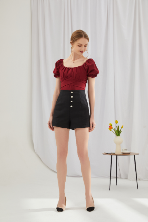 Alisa British Short Pants