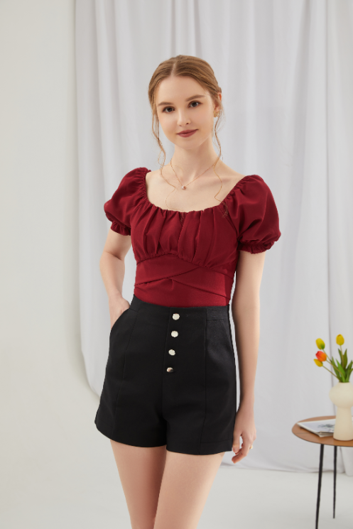 Alisa British Short Pants