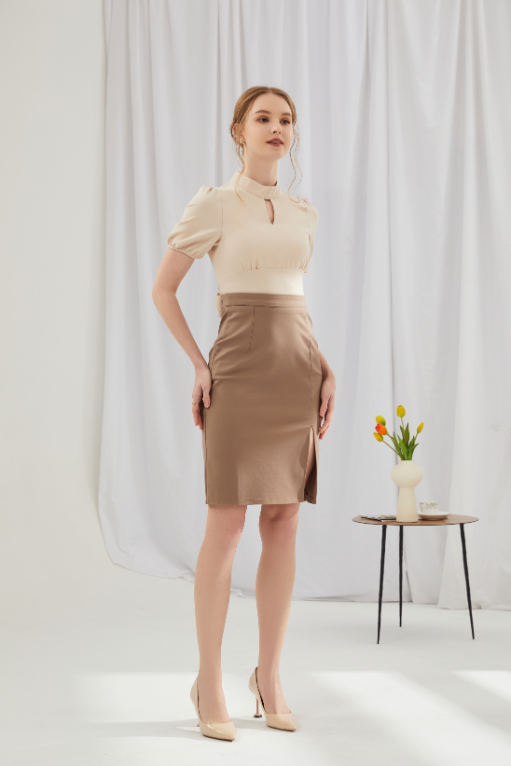 Satin oriental top sales