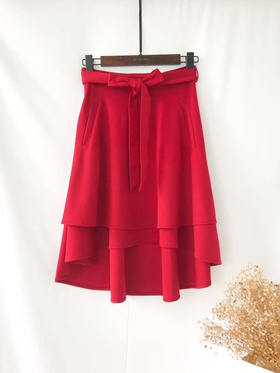 JIN HAYARI Midi Skirt 210012