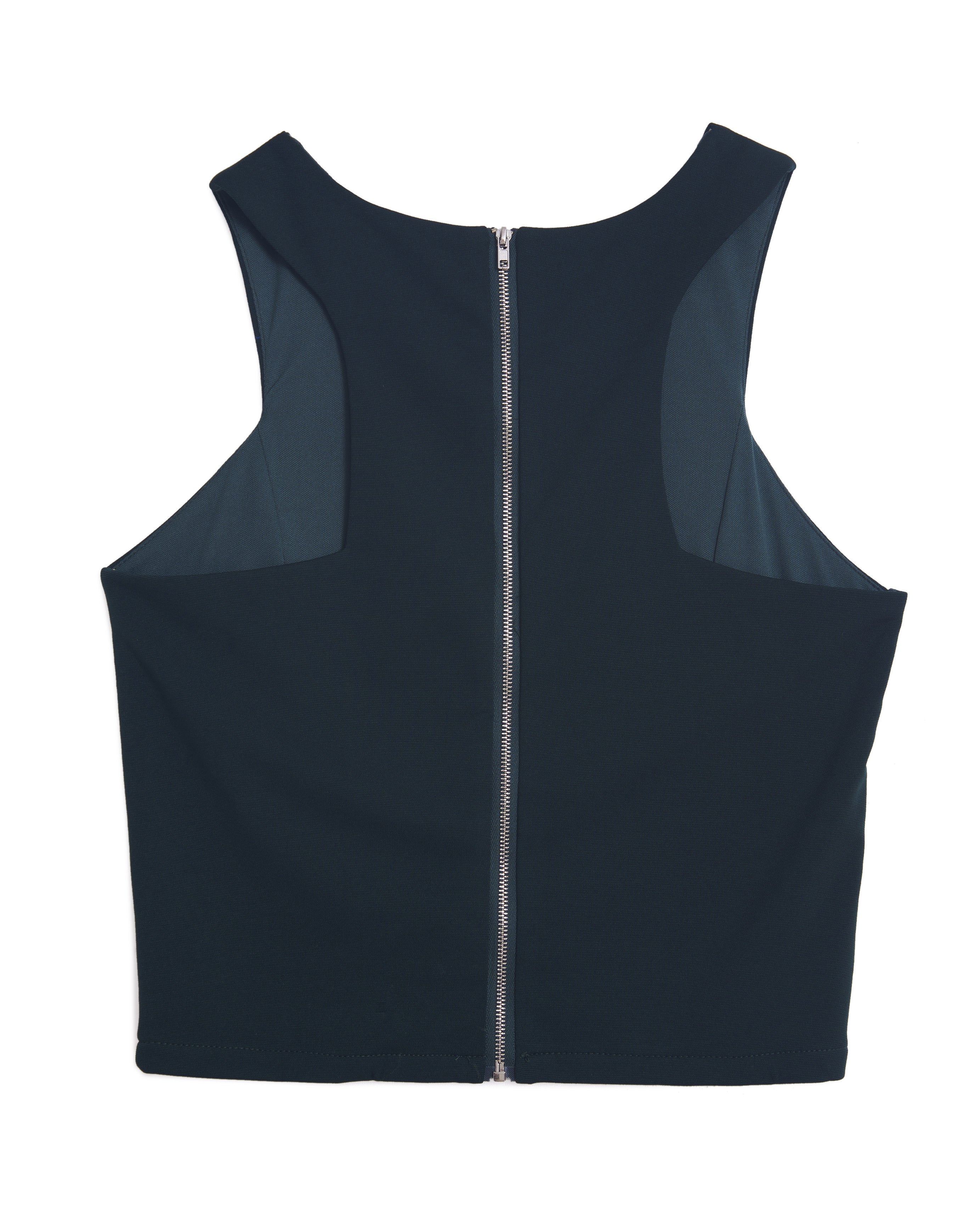 Cut-in Crop Tops 15043