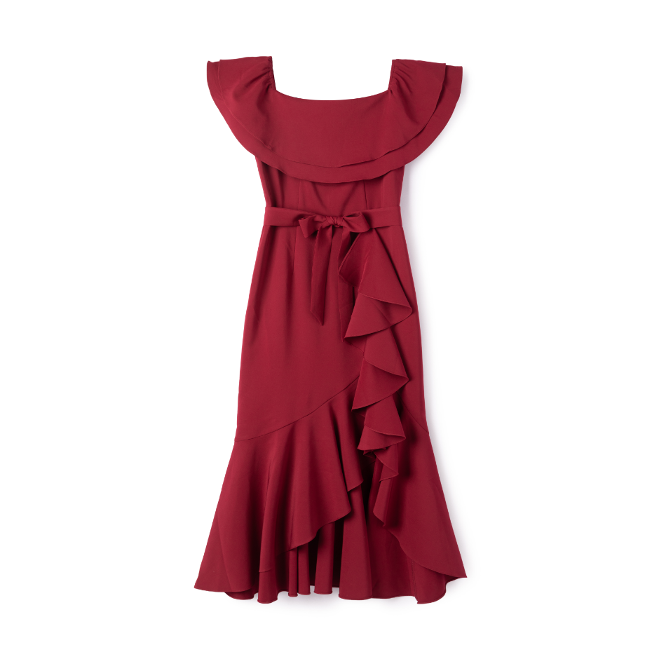 Alisa France Off Shoulder Dress