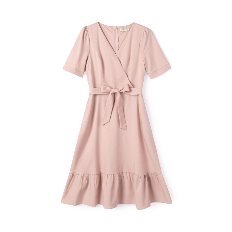 Alisa Linen Midi Dress