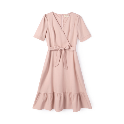 Alisa Linen Midi Dress