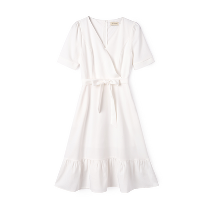 Alisa Linen Midi Dress