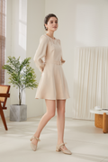 Fiona Elegance Long Sleeve Dress