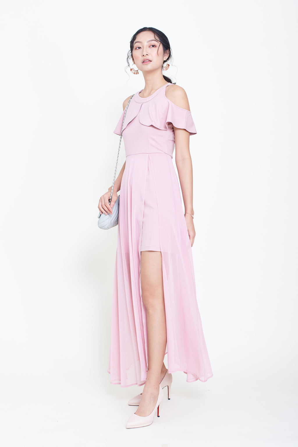 Sim Loop Shoulder Dress 15082