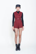 Horsemanship Style Short Jumpsuit 6042