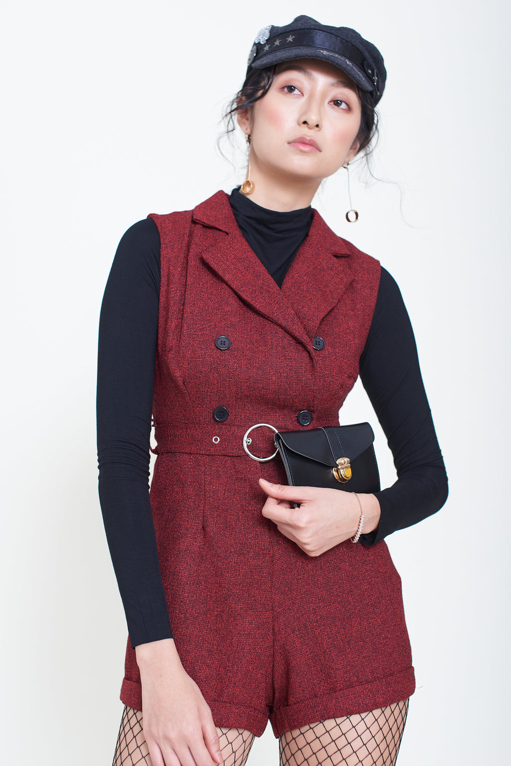 Horsemanship Style Short Jumpsuit 6042