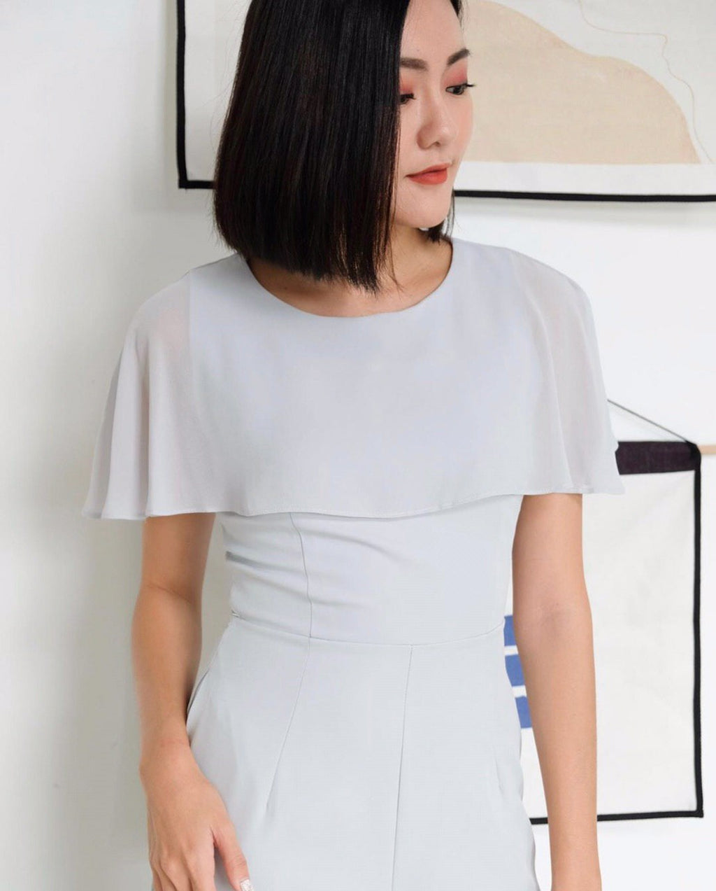 Shanny Cover Shoulder Jumpsuit 7543