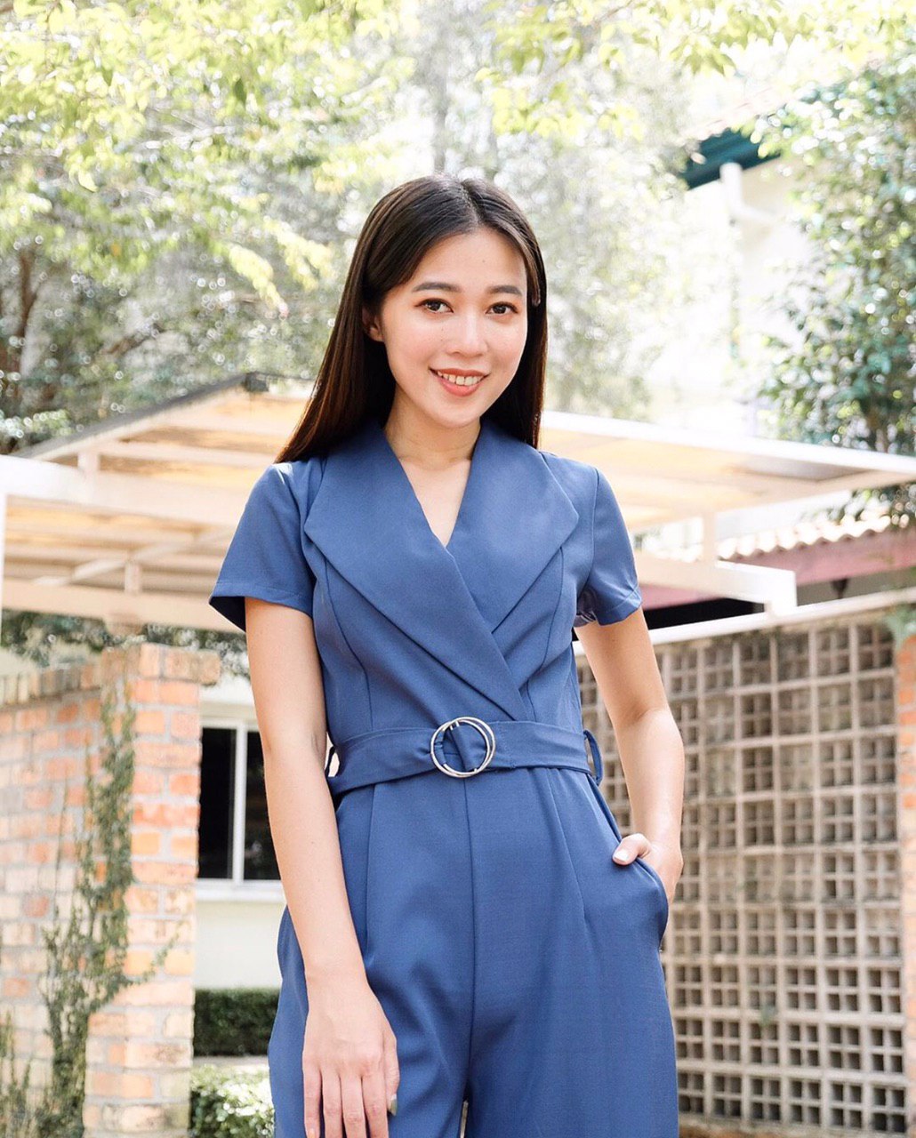 Ofisu Style Jumpsuit 7545