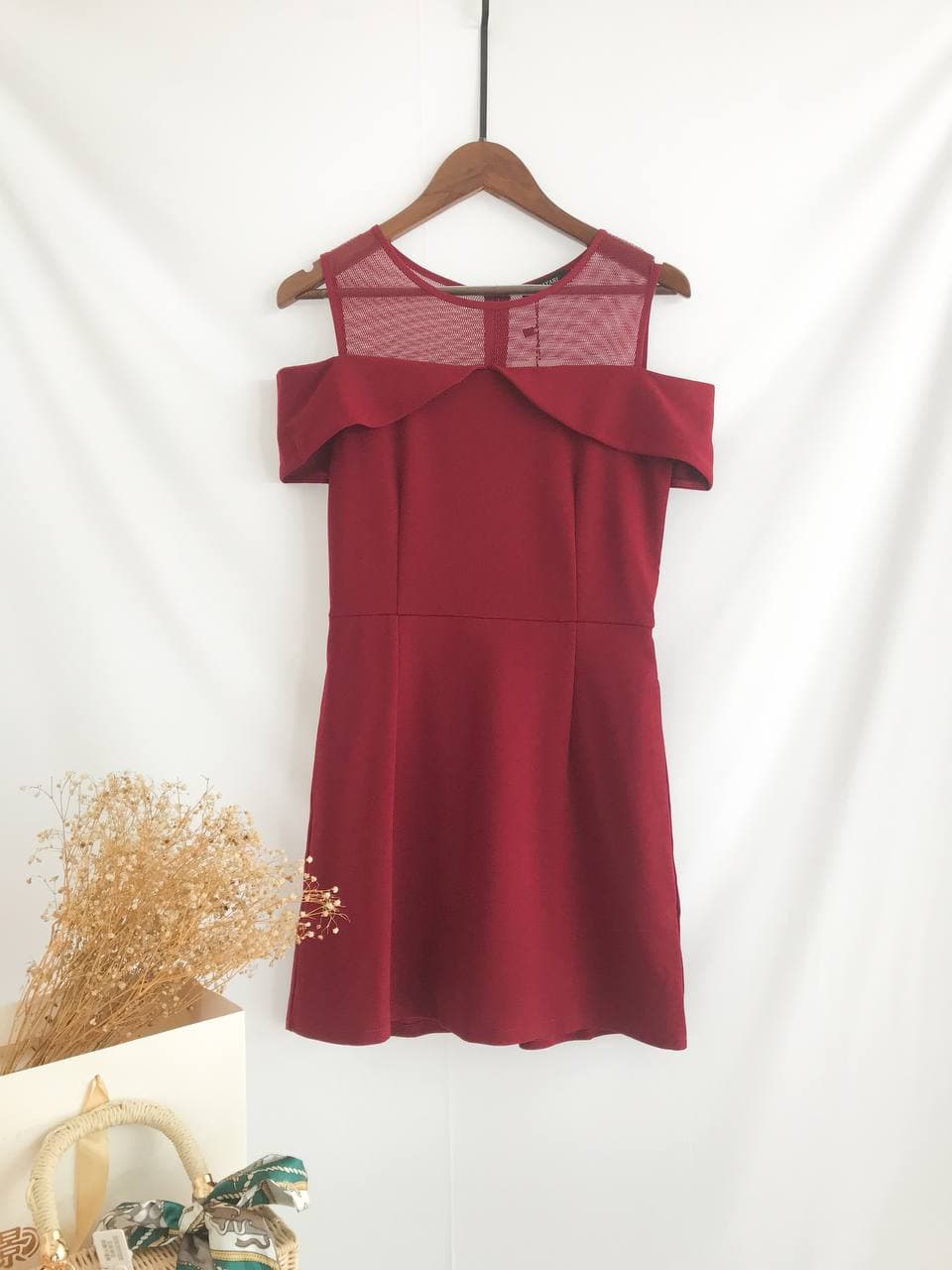 Clara Cold Shoulder Romper 7237