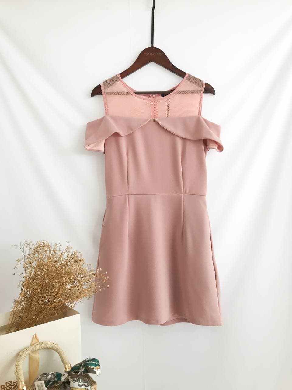 Clara Cold Shoulder Romper 7237